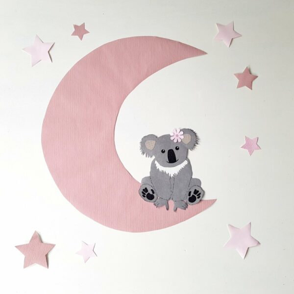 koala muurdecoratie babykamerbehang muursticker behangsticker wandversiering behang eyecatcher