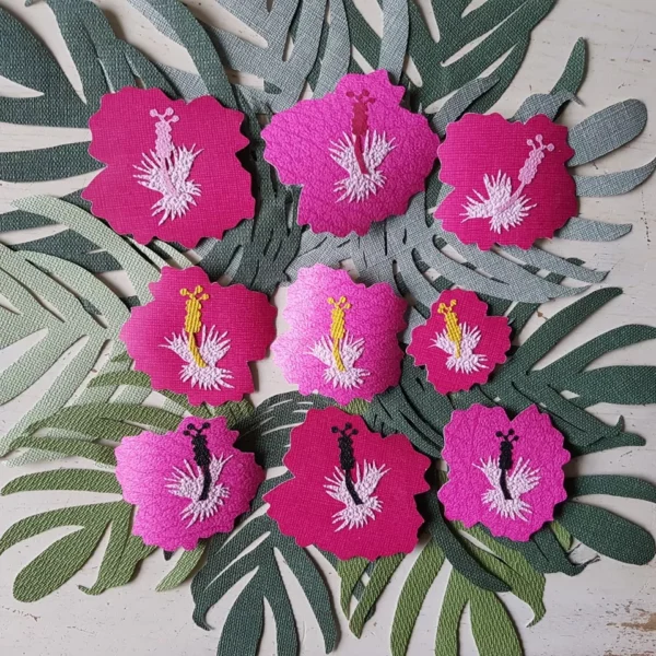Tropische bloesem behang decoratie babykamer junglekamer